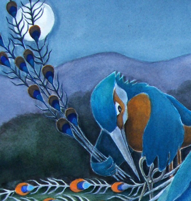 Childrens books painting by artist Diane Young