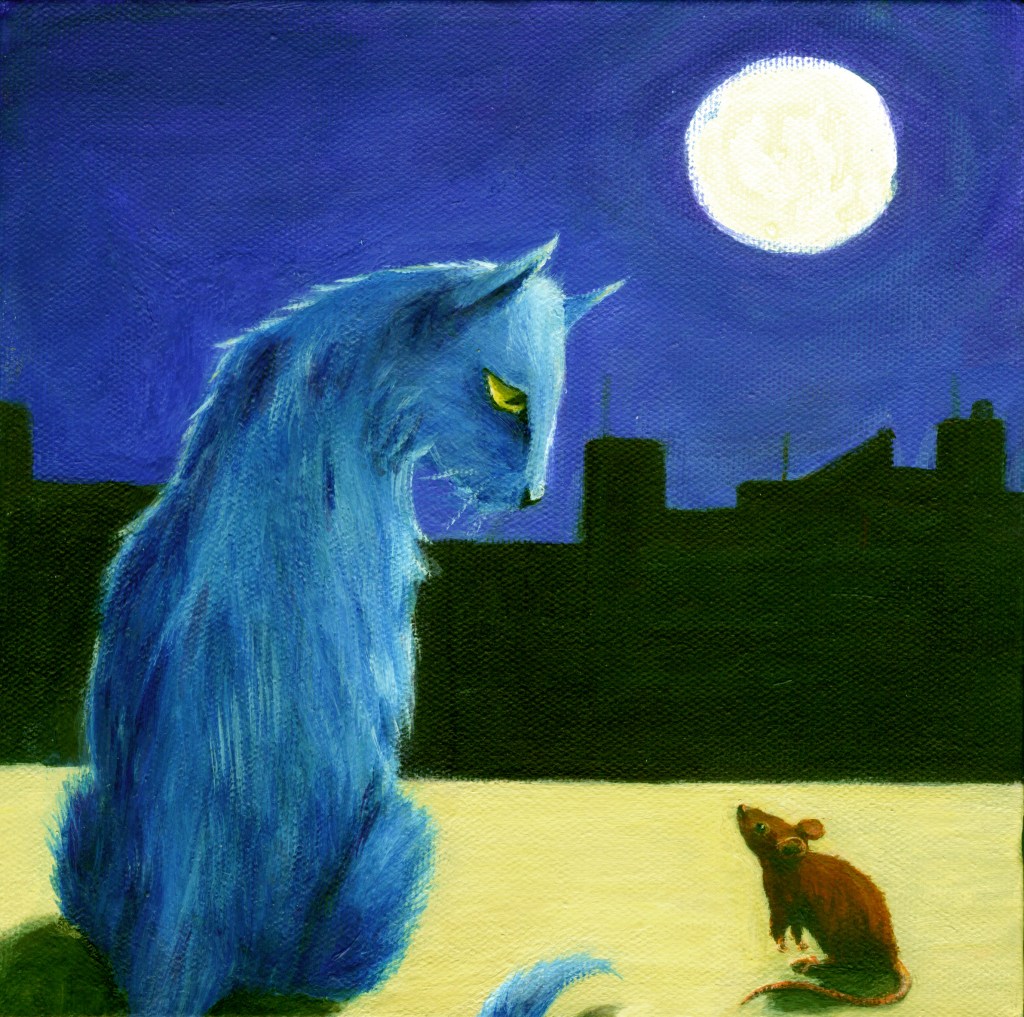 The Meeting - painting by Diane Young