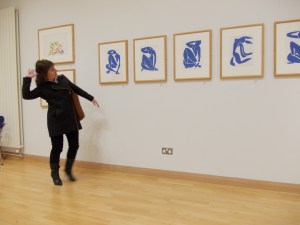Exhibition of Artist Matisse Cut Outs